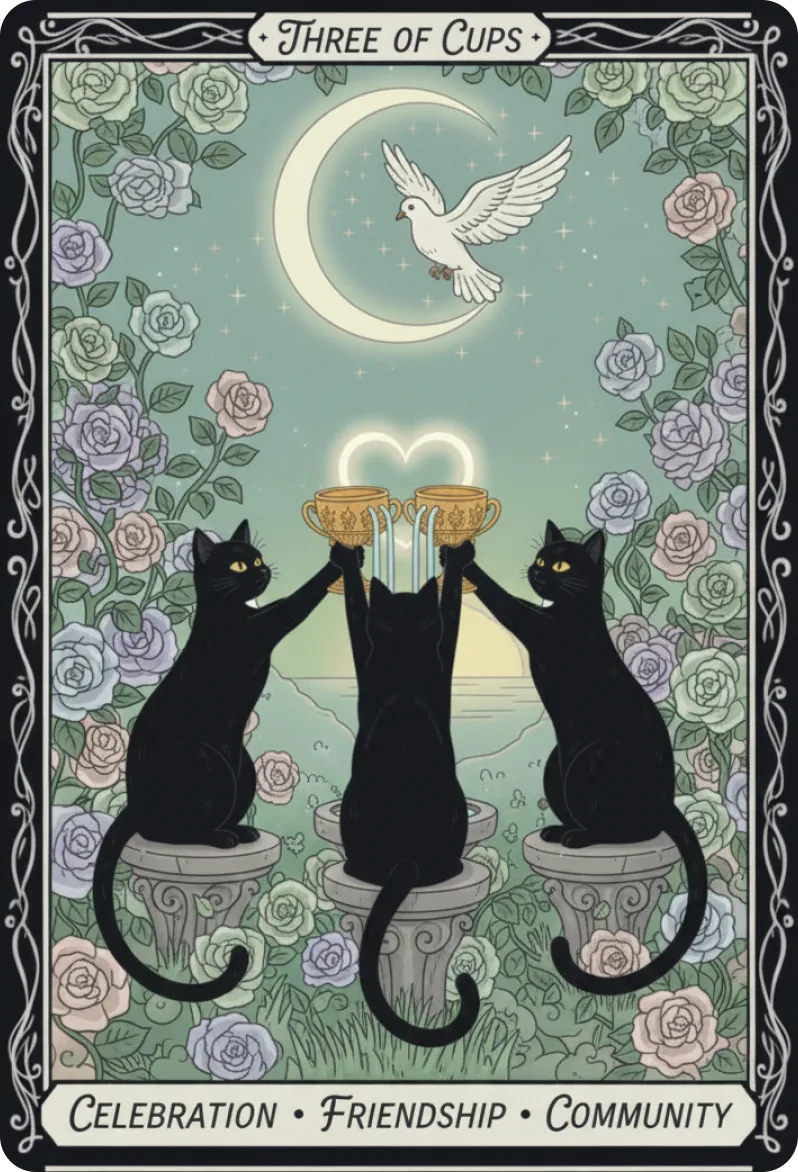 Three of Cups